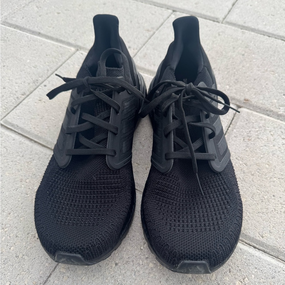 adidas Women's Black Ultraboost 20 Triple Black Primeblue